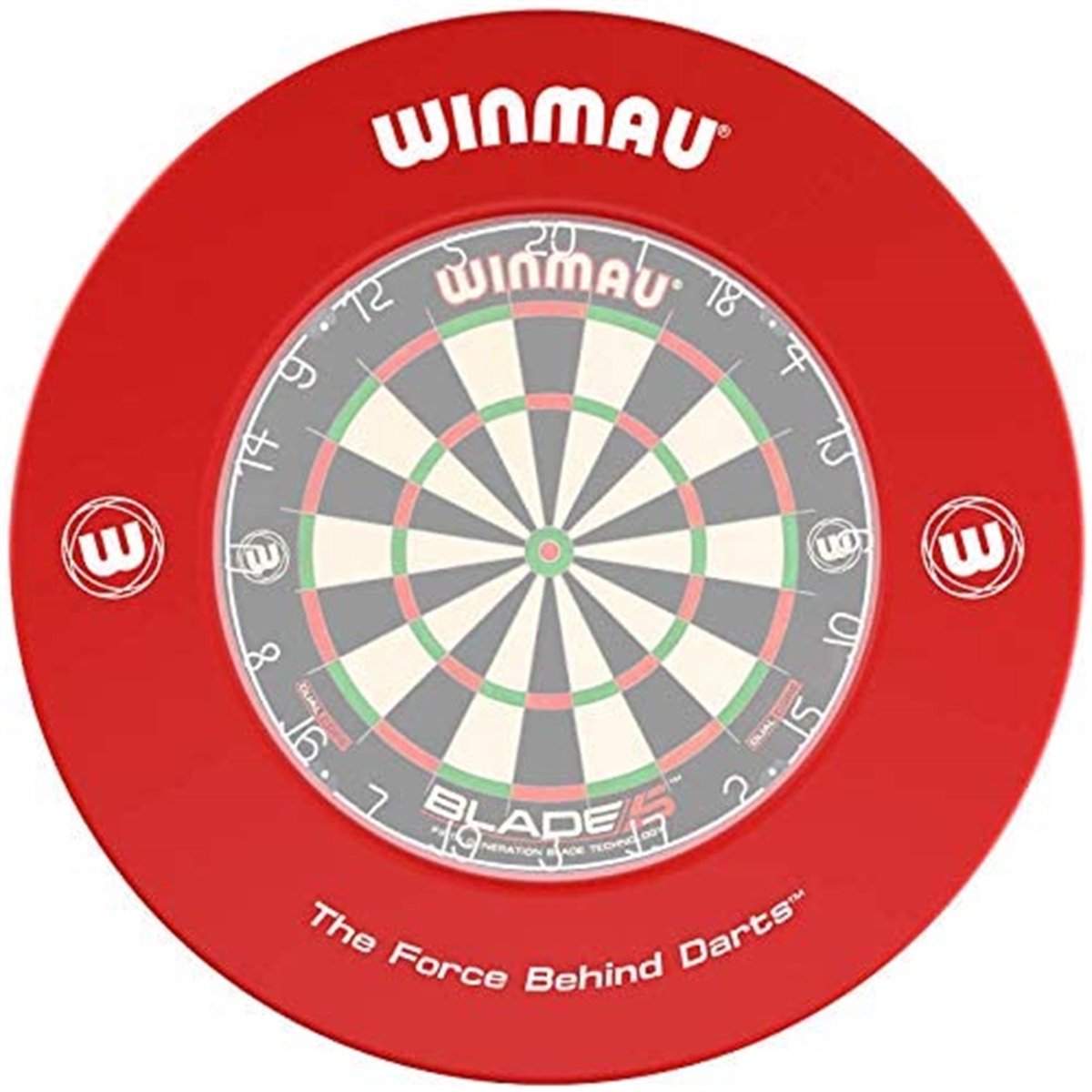 Winmau surround red print - dartbord surround