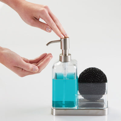 Idesign zeeppompje keuken met houder - forma