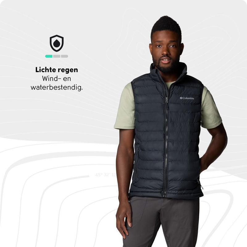 Columbia powder lite™ ii vest men's outdoorbodywarmer - black - maat xxl