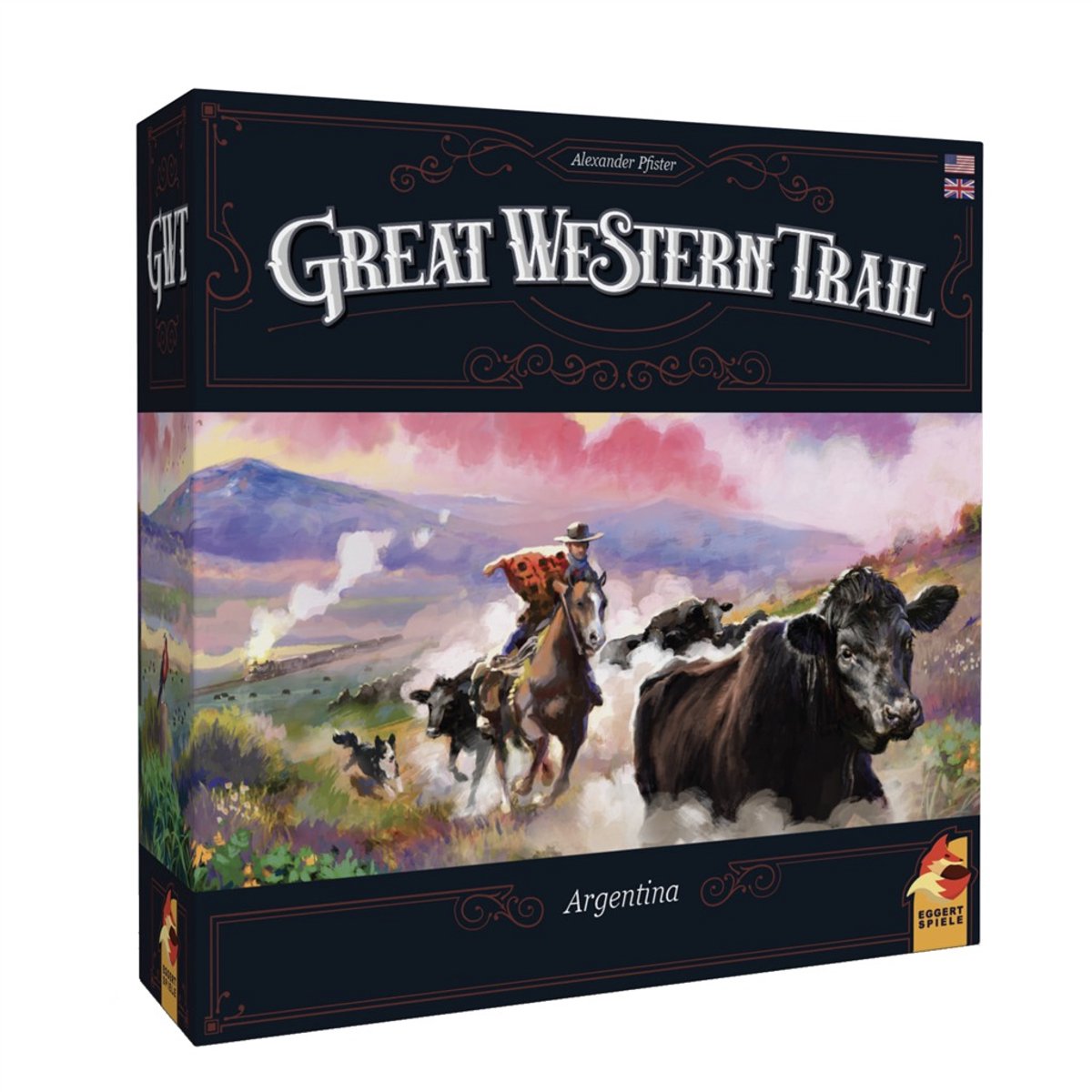 Eggertspiele great western trail: argentina - bordspel (eng)