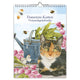 Franciens katten verjaardagskalender - lapjeskat - 18x25 cm