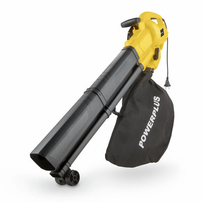 Powerplus elektrische bladblazer poweg4030 - 3300 w elektrische bladblazer - maximale luchtsnelheid 250 km h - tuingereedschap