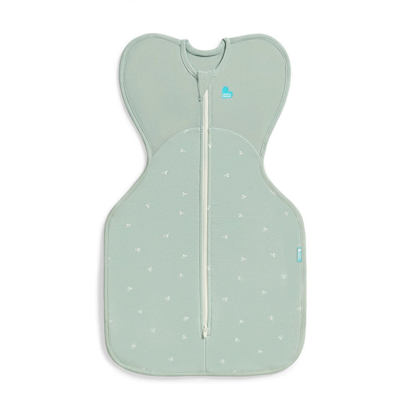 Love to dream ™ babyslaapzak swaddle up™ - inbakeren - baby 0-3 maanden - 3.5-6 kg - all season - 1.5 tog - olive twigs