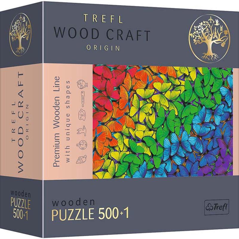 Trefl 500+1wp - regenboogvlinders