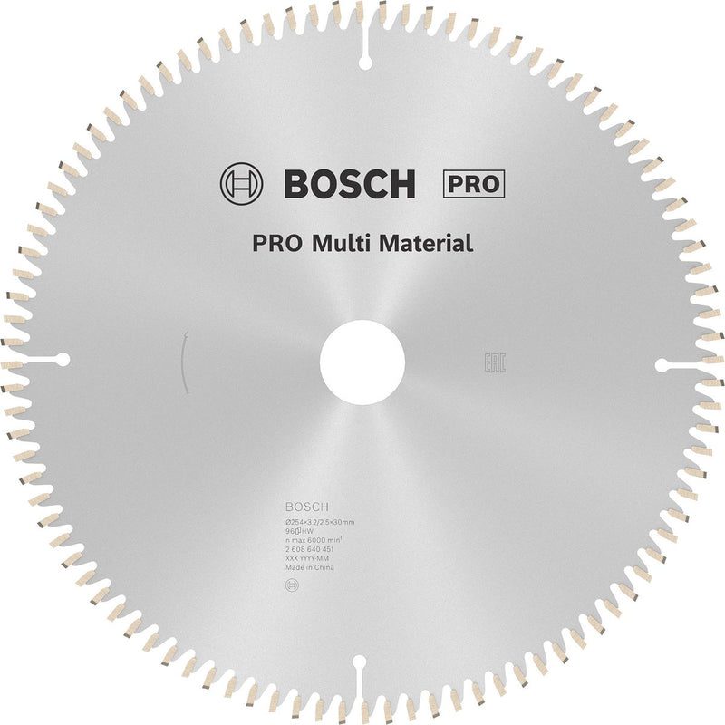 Bosch cirkzb multi k v t 254x30x3,2 96t tr-f