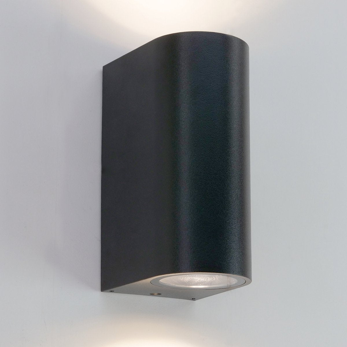 Eglo scogliera-e wandlamp buiten en binnen - gu10 - 14 cm - zwart