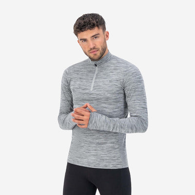 Rogelli core hardloopshirt heren - lange mouwen - grijs - xxl