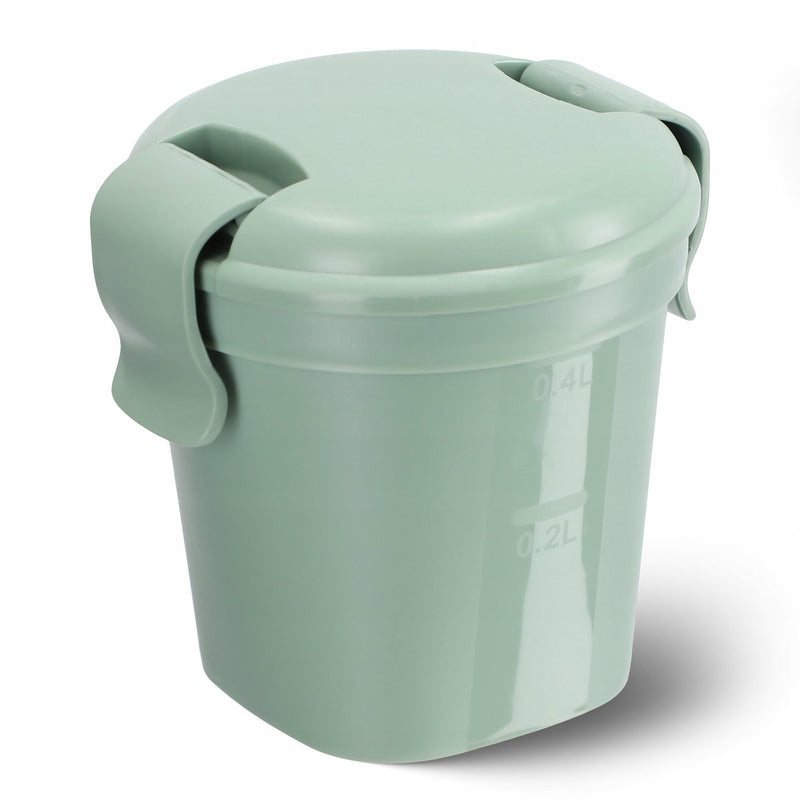 Curver smart to go eco - voedselbeker - 0,4l - hermetisch - groen