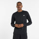 New balance sport long sleeve shirt heren sporttrui - black