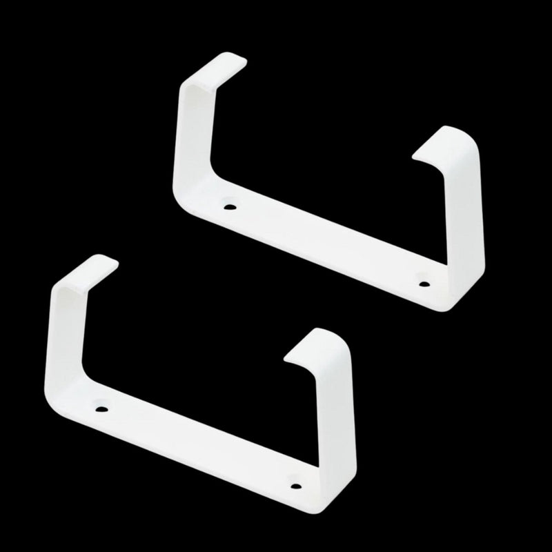 Starx bevestigingsbeugel kunststof voor rechthoekig ventilatiekanaal 110x54mm wit - per 2 stuks (45.707.31)
