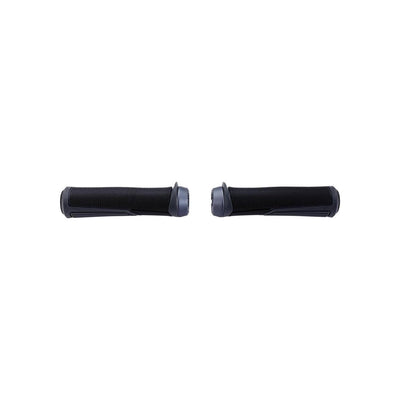 Bbb cycling ergonomische handvatten fiets cobra - ergonomische fiets handvatten met maximaal comfort - lengte 142 mm - per paar - zwart grijs - bhg-96