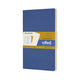 Moleskine volant journals - large - gelinieerd - blauw geel