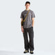 The north face m bracket logo regular ss tee heren outdoorshirt - smoked pearl