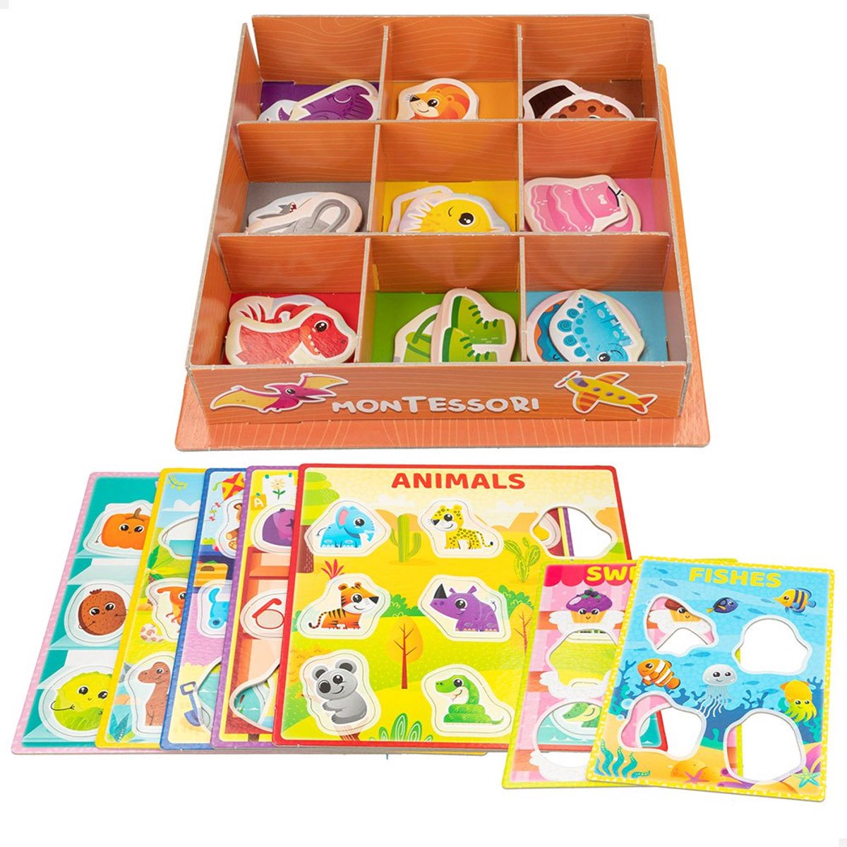 Lisciani montessori baby box colours