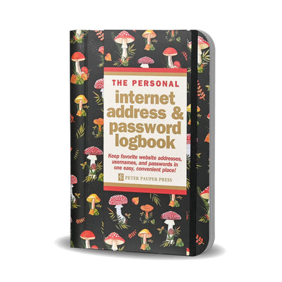 Peter pauper logbook internet address password mushrooms