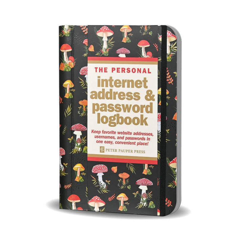 Peter pauper logbook internet address password mushrooms