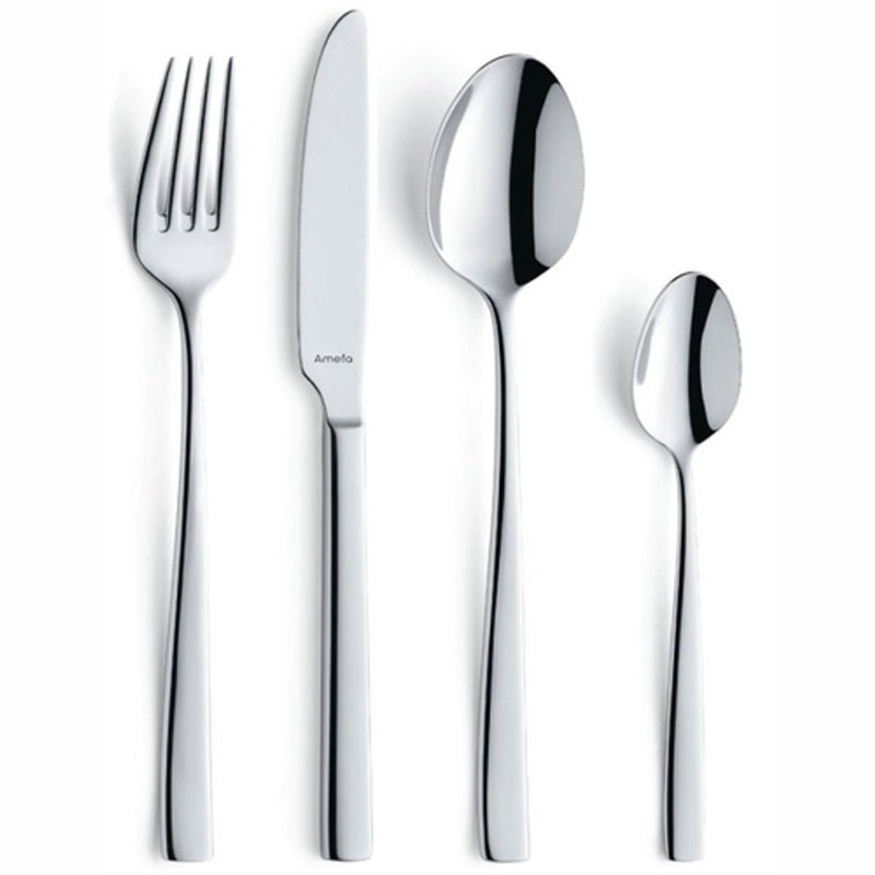 Amefa martin - 6 persoons - 24-delige bestekset - voor 6 personen - zilver-luxe geschenkdoos- hoogwaardig 18 10 chroomnikkelstaal