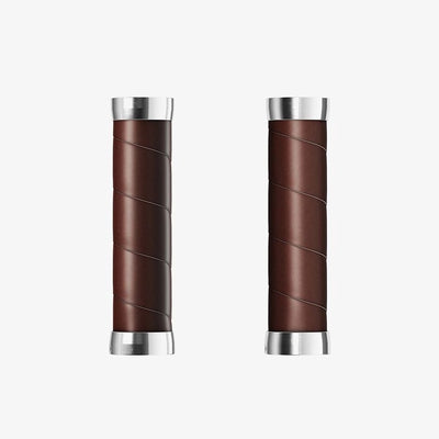Brooks Handvatten Slender Leather grips 100 130mm a brown