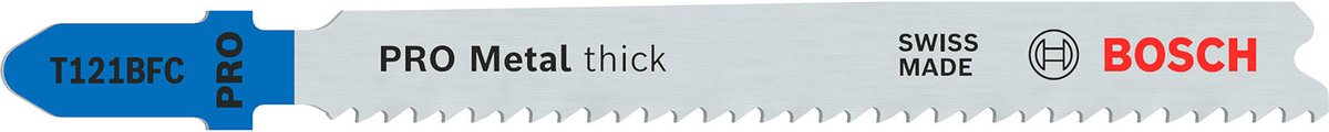Bosch pro metal thick t121bfc decoupeerzaagblad 92 mm 3-delig - 2608655109
