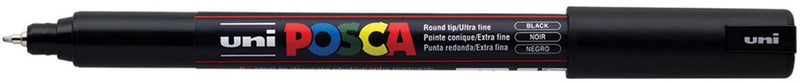 Posca marker pen felt-tip pen pc-1mr black (6 units)