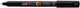 Posca marker pen felt-tip pen pc-1mr black (6 units)