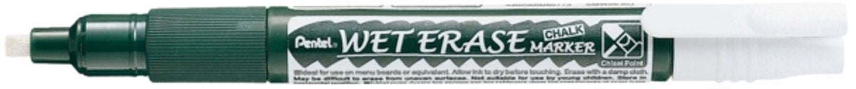 Pentel viltstift smw26 krijtmarker wit 2-4mm