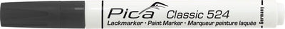 Pica 524 46 classic industrie verf lak marker - zwart - 2-4 mm rond