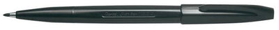 Pentel fineliner signpen s520 m zwart | 12 stuks
