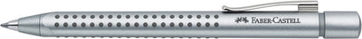 Faber-castell balpen - grip 2011 - xb - zilver - fc-144111