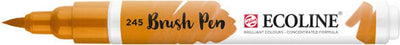 Talens ecoline brushpen - 245 saffraangeel