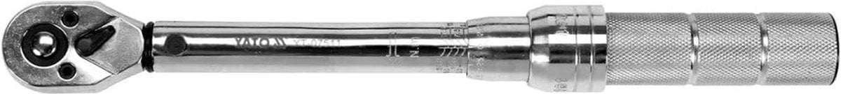 Yato yt-07611 - draaimomentsleutel - ratelmechanisme - 10-60 nm - rvs