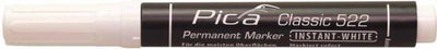 Pica permanentmarker | wit | streepbreedte 1-4 mm | markeerstiften | 10 stuks - 522 52 - 522 52