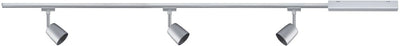 Paulmann urail railspot cover startersset gu10 max. 3x10w dimbaar 230v chroom mat, chroom