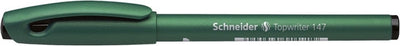 Schneider schrijfwaren fineliner schneider topwriter 147 0,6 mm zwart doos met 10 stuks