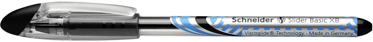 Schneider schrijfwaren rollerpen schneider slider extra breed zwart | 10 stuks