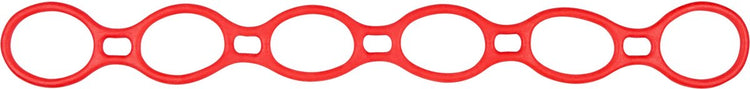 Avento fitness expander band - helix - roze