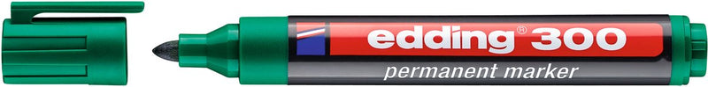 Edding 300 marker, groen, lijndikte 1,5-3 mm, 1 stuk