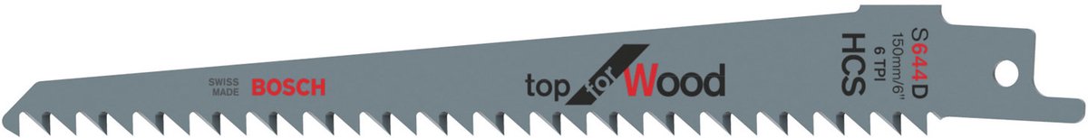 Bosch reciprozaagblad s 644 d top for wood - 2 stuks