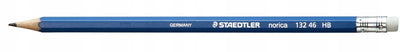 Staedtler norica hb potlood met gum, 2 mm