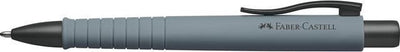 Faber-castell balpen - polyball urban - xb - steengrijs - fc-241188