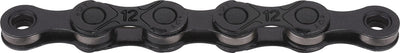 KMC Ketting e12 blacktech, 1 2x11 128, 130 schakels, 5.2mm pin, 12-speed