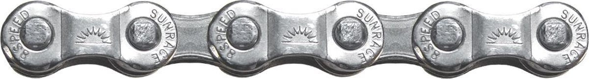 Sunrace Ketting CNM84 - 8-speed, 116L, Grijs