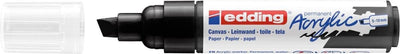 Edding acrylmarker e-5000 breed zwart | 5 stuks