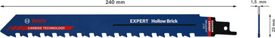 Bosch 2608900414 expert reciprozaagblad s1543hm hollow brick