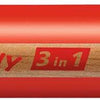 Stabilo woody 3 in 1 - multitalent potlood - rood - per stuk