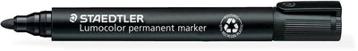 Staedtler 10x viltstift rond zwart 2mm
