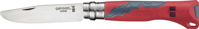 Opinel no.07 outdoor junior zakmes - rvs - rood