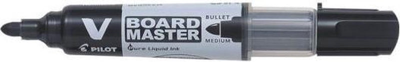 Pilot whiteboardmarker boardmaster rond zwart
