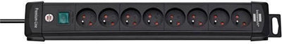 Brennenstuhl power socket 8 sockets with switch