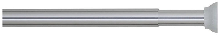 Sealskin douchegordijnstang - klemstang - aluminium - 110-185 cm - chroom